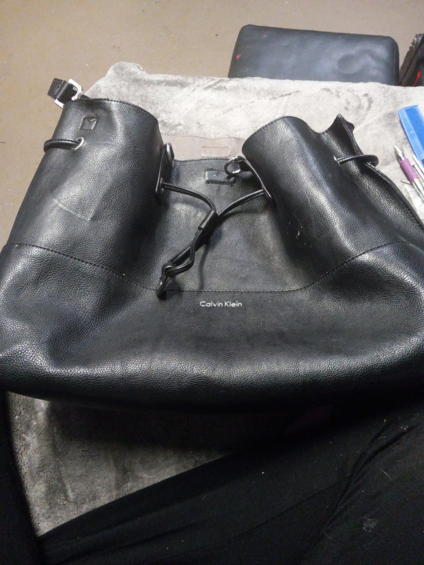 Calvin Klein Bucket Purse (Leather)