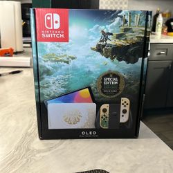 Tears Of The Kingdom Switch Oled Sealed Mint 