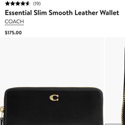 Couch Essential Slim Smooth Leather Wallet