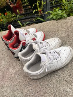 Jorden 4 and AF 1 size 9