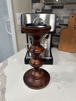 Wooden Candle Holder
