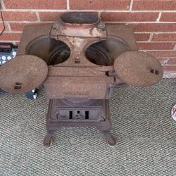 Small Pot Belly Stove    W D Sager. Price lowered   Available As Of 3:17/25