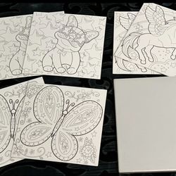 Paint Canvas (color-in) 