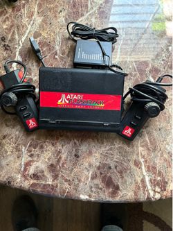 Atari Flashback black and red game console