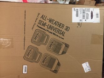 Weather guard floor mats