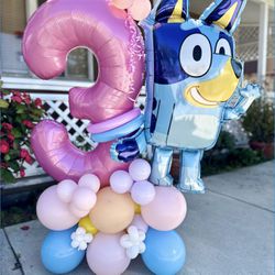 Bluey Balloon Bouquet Pick Up Today 