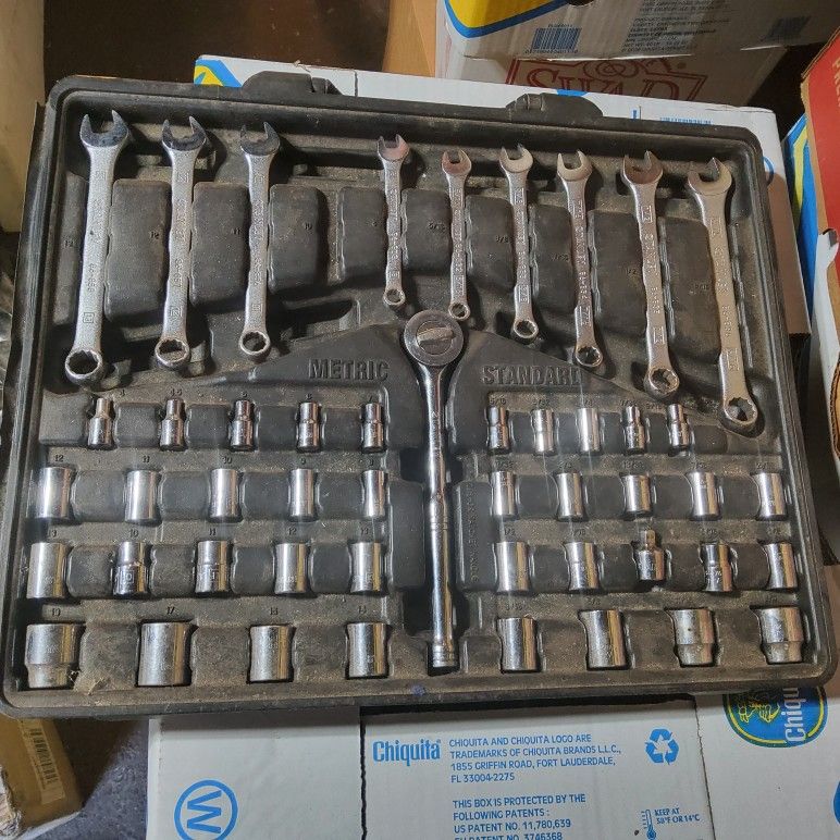 46 pcs Stanley USA SOCKET , special employee edition , like new