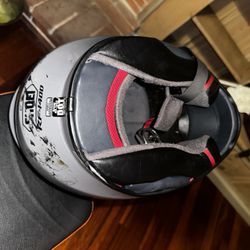 Large gray shoei Helmet RF-1400