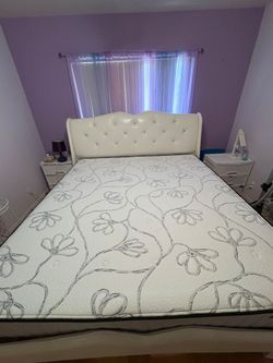Bed Frame with Mattress