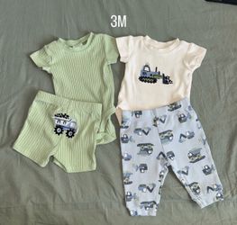 2x 2 piece truck shirt set