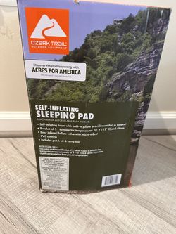 Self-Inflating Sleeping Pad – Camping & Outdoor (Brand New)