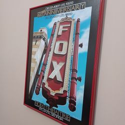 Art Poster Fox Theatre Atlanta 