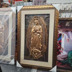 Cuadro Virgen de Guadalupe 29"wide×44tall  Our Lady Of Guadalupe