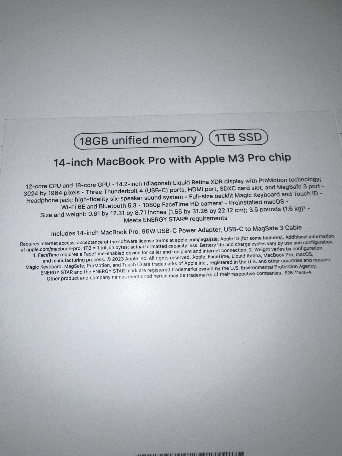 Brand New Sealed Macbook Pro