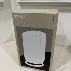 Sonos Move 2 - White - Indoor/Outdoor Speaker