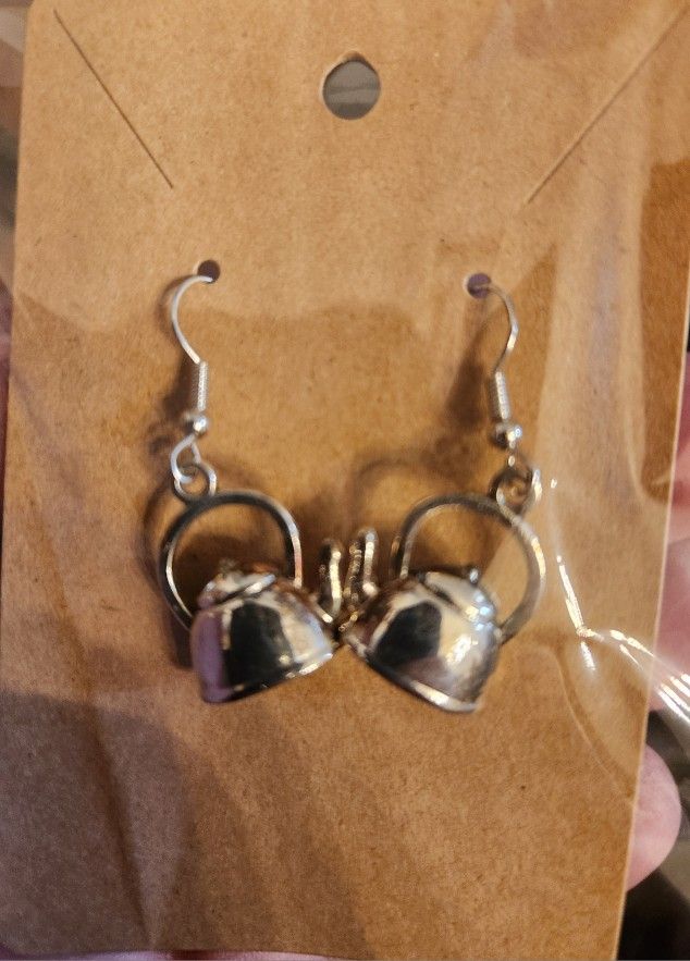 Tea Kettle Earrings