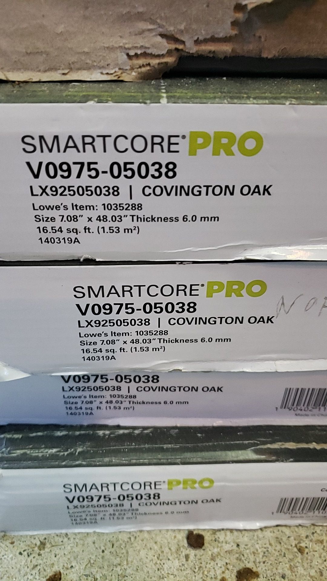 96 Sq Ft Smartcore PRO Covington Oak flooring