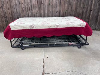 Twin trundle bed frame