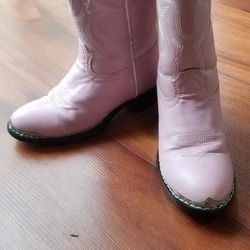 Girls Cowgirl Boots Size 11