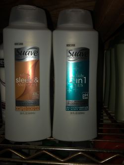 Suave shampoo and conditioner