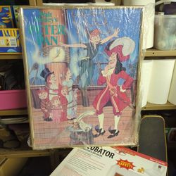 Peter Pan Poster In Frame With Plastic 