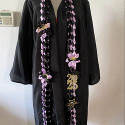 Black And Purple Lei