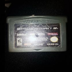 Spiderman 3 For Nintendo Gameboy Advance 