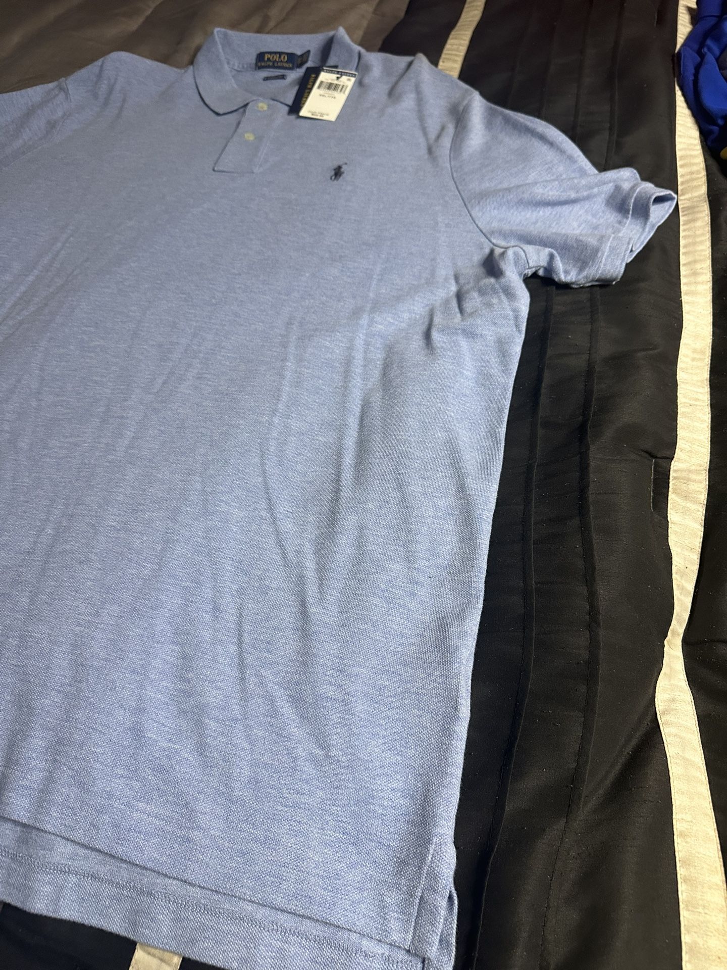 Polo Ralph Lauren Classic Isle Heather Mesh Polo Shirt (XXL)
