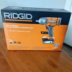 18 V. 3- SPEED 1/2 IN IMPACT WRENCH KIT