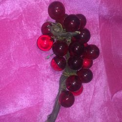 Mid-Century Glass Grapes