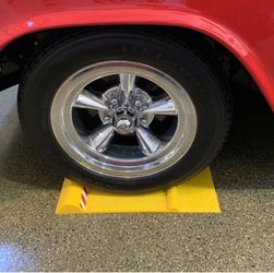 Maxsa Park Right Yellow Garage Parking Bump Mat 37356 Perfect Parking Each Time