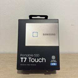 Samsung T7 Touch Portable SSD 2TB