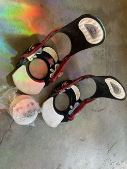 Vintage Burton step in bindings