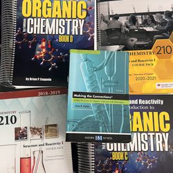 Organic Chemistry Book Series With Molecular Model Kit 
