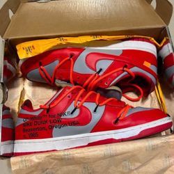 Off White Dunks University Red