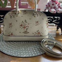 Coach Floral Satchel 