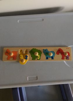 Color and number puzzle.