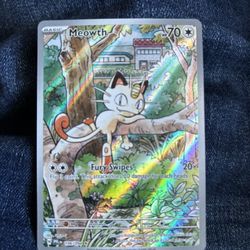 Meowth : Phantasmal Flames Near Mint Holofoil