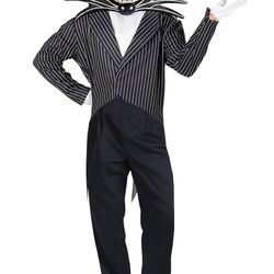 Jack The Skeleton Halloween Costume Men XL $45