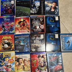 Blu-ray Movie Lot Like New condition