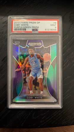 2019 Panini Prizm DP Coby White Purple/Green Prizm /199