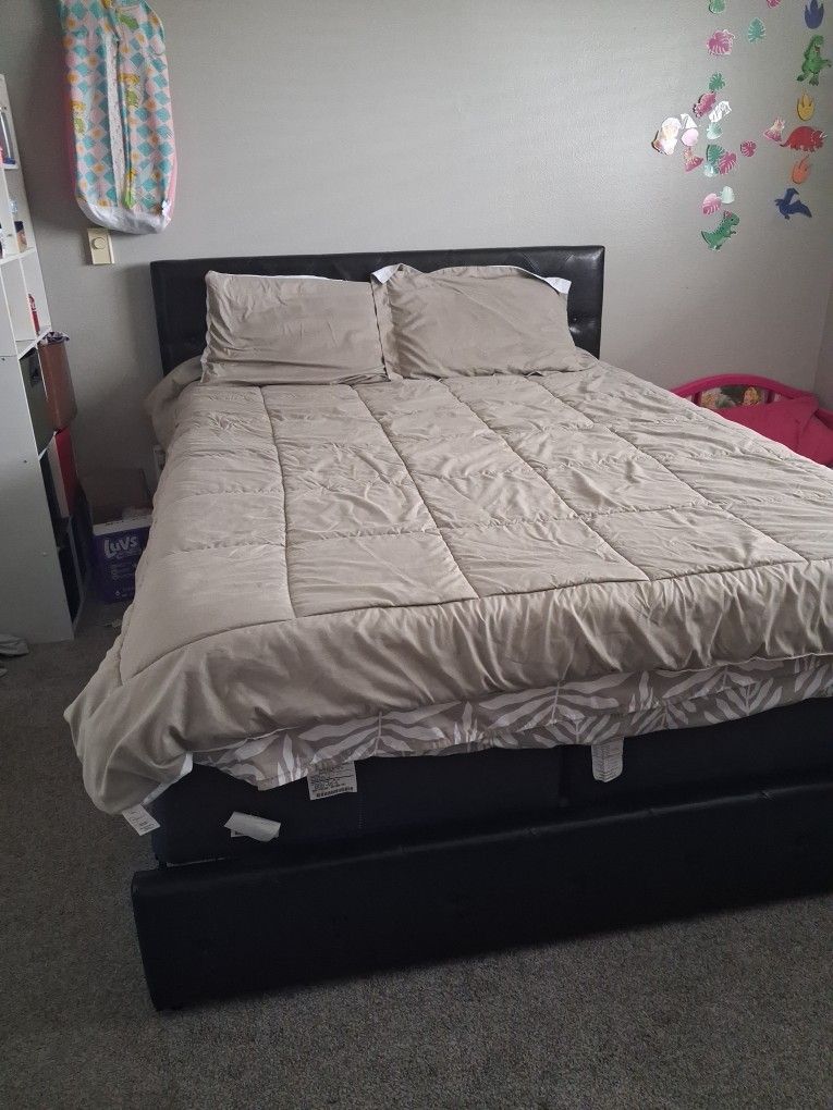 Queen Bed Frame And Mattress