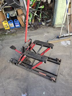 Craftsman. Motorcycle jack.
