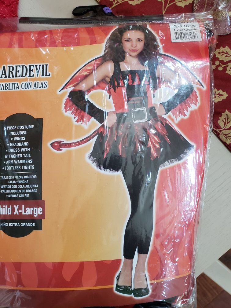 Daredevil costume Girls XL (Size 14) 