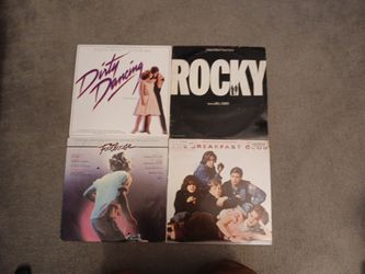 4 Movie Sountrack Vinyl 80's Music