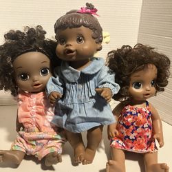 13” Hasbro Baby Alive Doll Collection-$48 CASH