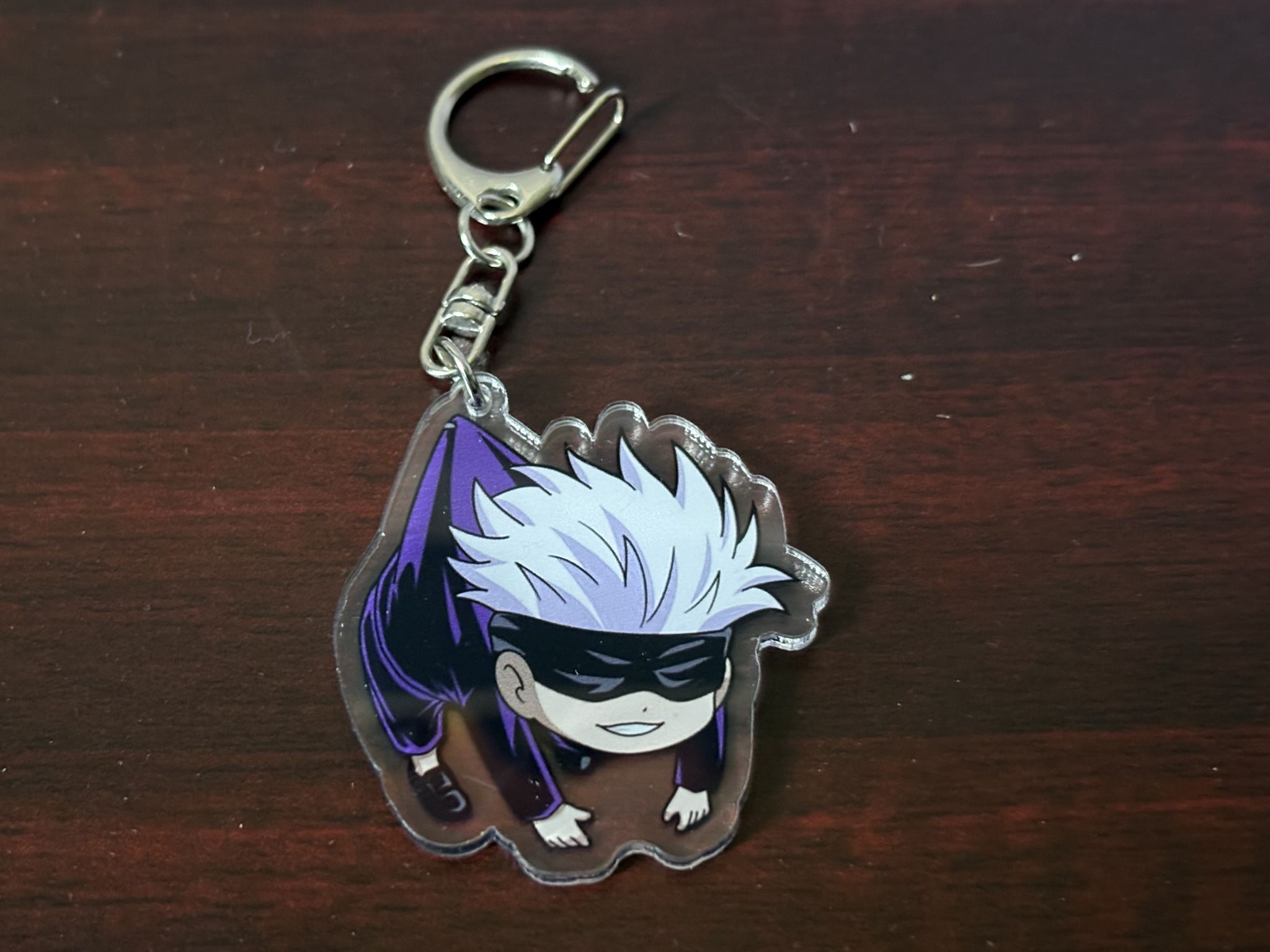 Jujutsu Kaisen Satoru Gojo acrylic keychain.