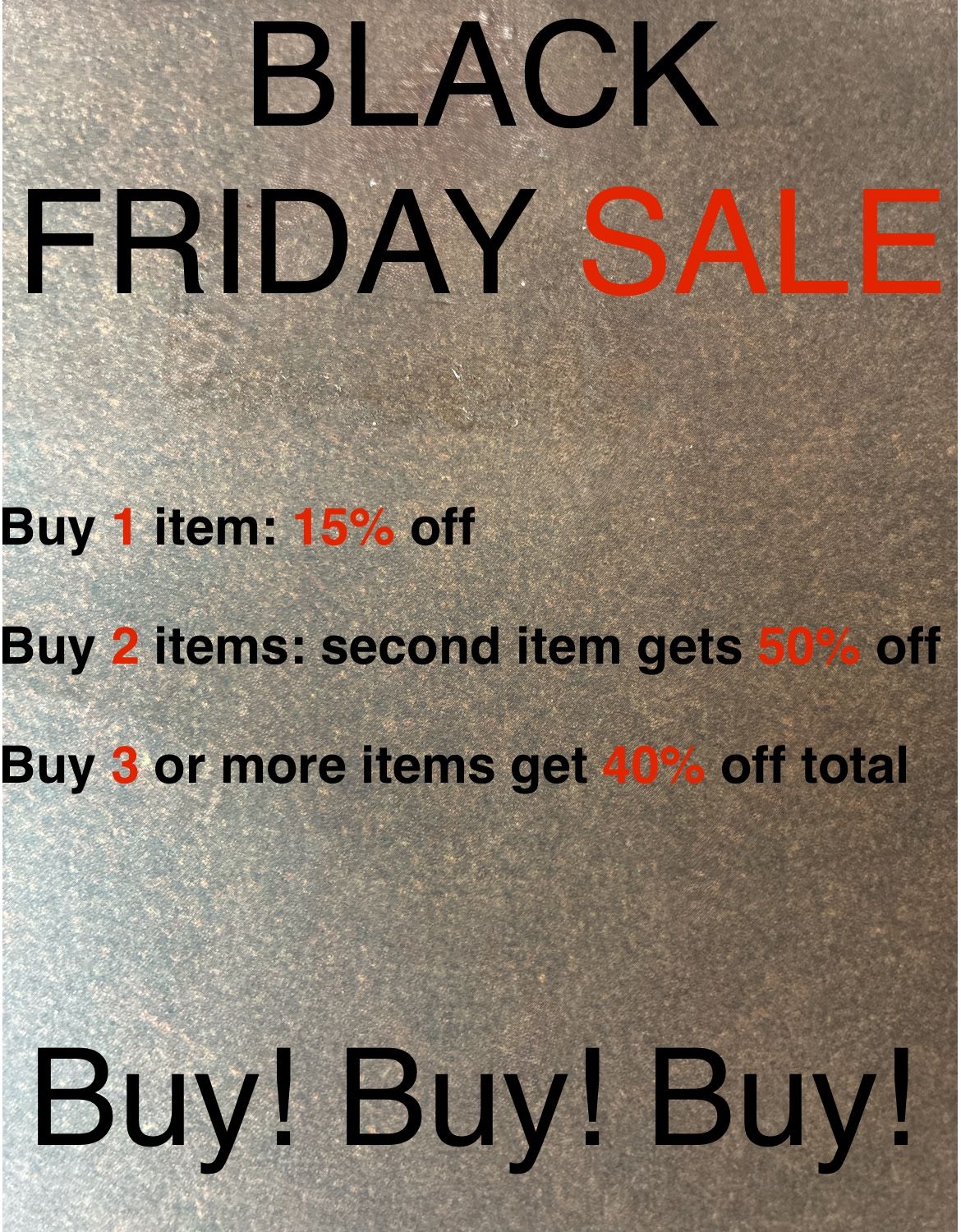 Black Friday Sale gives YOU $$$ OFF Discount free buy sold