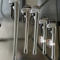 Ridgid Aluminum Pipe Wrenches