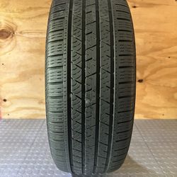 #676 One Used Tire Continental 235/55/19 101 H 